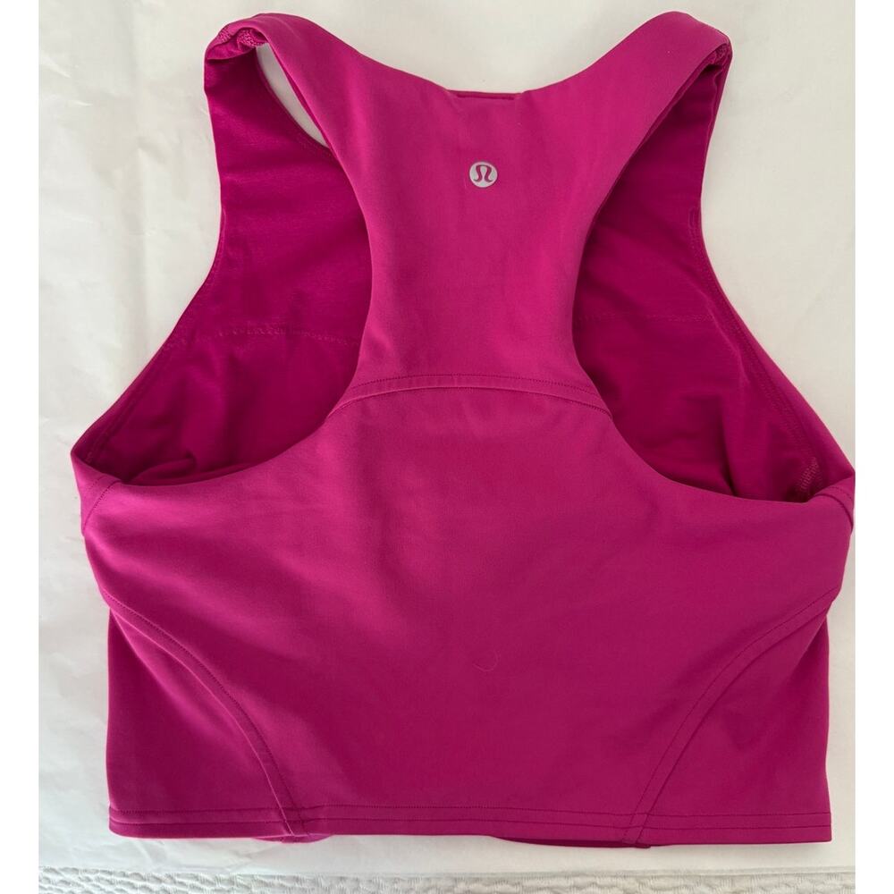 Lululemon Invigorate Training Tank Top Ripened Raspberry Size 8 - Picture 4 of 4